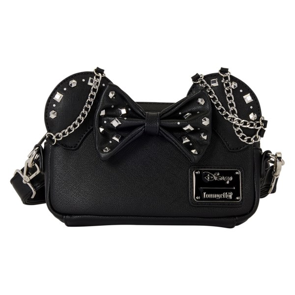 Minnie Mouse Studs & Chains Sling Crossbody Bag - Disney Loungefly