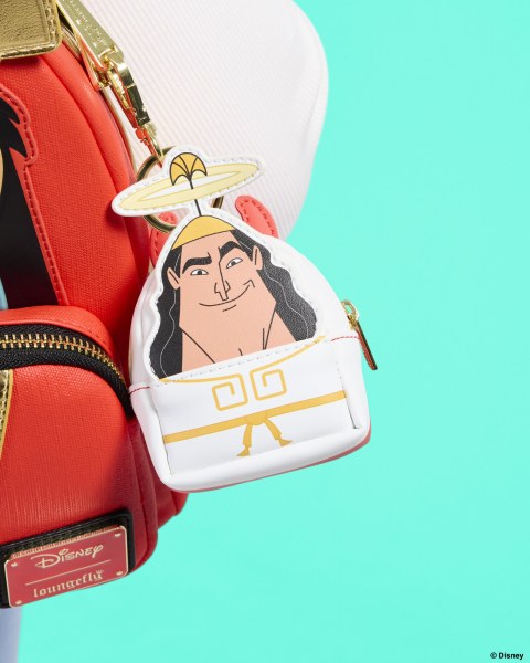 Devil & Angel Kronk Omkeerbare Mini Rugzak Sleutelhangeraccessoire - Disney Loungefly Kuzco De Keizer en Zijn Fouten