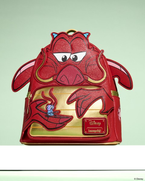 Mushu Glitter Cosplay Mini Rugzak - Disney Loungefly Mulan
