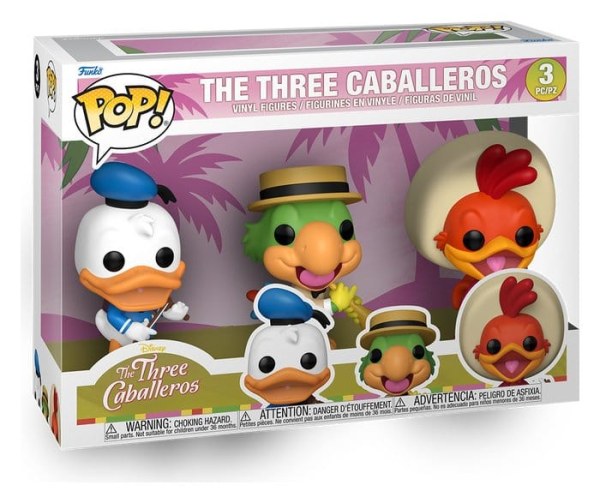 FUNKO POP! pack 3 figuren De Drie Caballeros - Disney