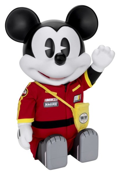 Vinyl Spaarpot SYAKING-BANG!! Functioneel Figuur Raceauto Mickey 48 cm - Disney Mickey and Friends