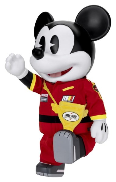 Vinyl Spaarpot SYAKING-BANG!! Functioneel Figuur Raceauto Mickey 48 cm - Disney Mickey and Friends