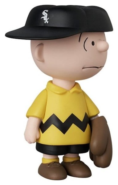 PVC UDF Figuur Chicago White Sox Charlie Brown 9 cm - MLB × Peanuts