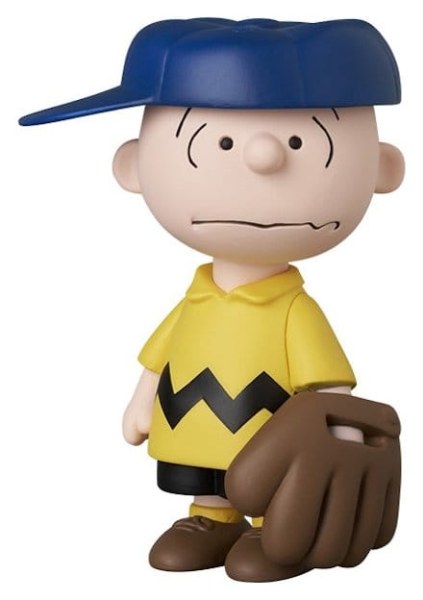 PVC UDF Figuur Los Angeles Dodgers Charlie Brown 9 cm - MLB × Peanuts