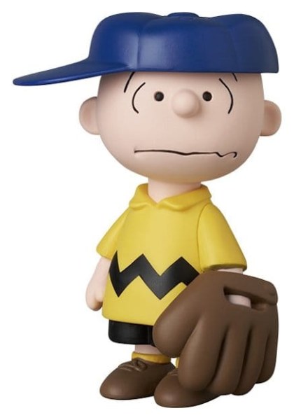 PVC UDF Figuur Charlie Brown New York Mets 9 cm - MLB × Peanuts