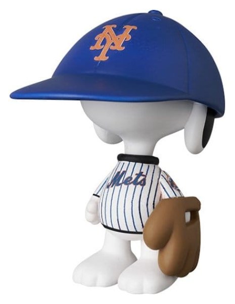 PVC UDF Figuur New York Mets Snoopy 7 cm - MLB × Peanuts