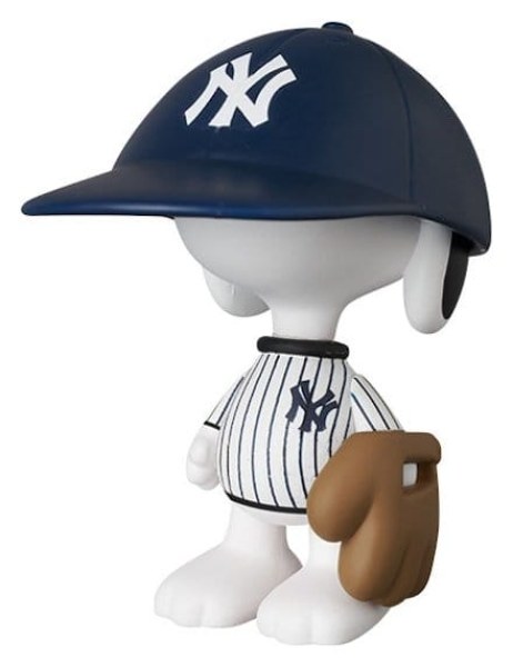 PVC UDF Figuur New York Yankees Snoopy 7 cm - MLB × Peanuts