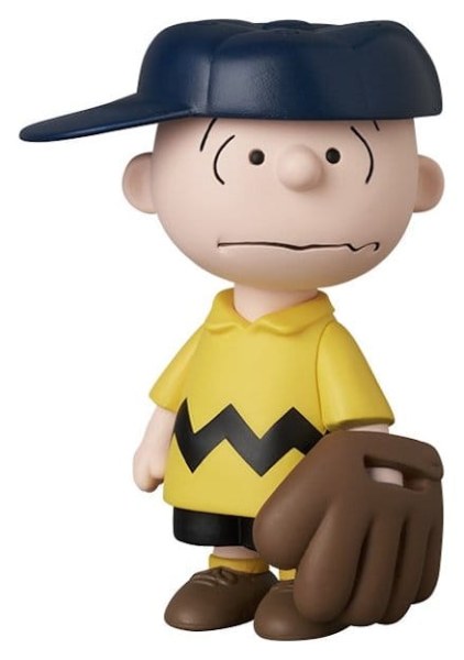 PVC UDF figuur New York Yankees Charlie Brown 9 cm - MLB × Peanuts