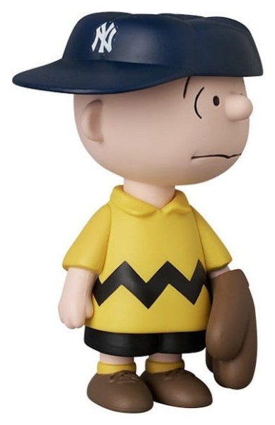 PVC UDF figuur New York Yankees Charlie Brown 9 cm - MLB × Peanuts
