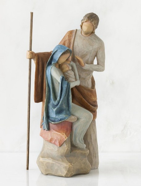 BEELD WILLOW TREE DE HEILIGE FAMILIE