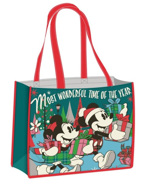 Mickey & Minnie "Kerstmis" Boodschappentas - Disney