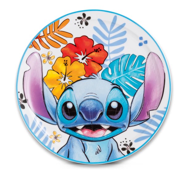 Stitch Serveerplaat D31cm Wit - Disney