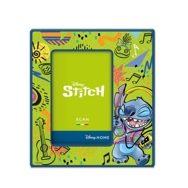 Stitch Keramisch Fotolijst 20x18cm Groen - Disney