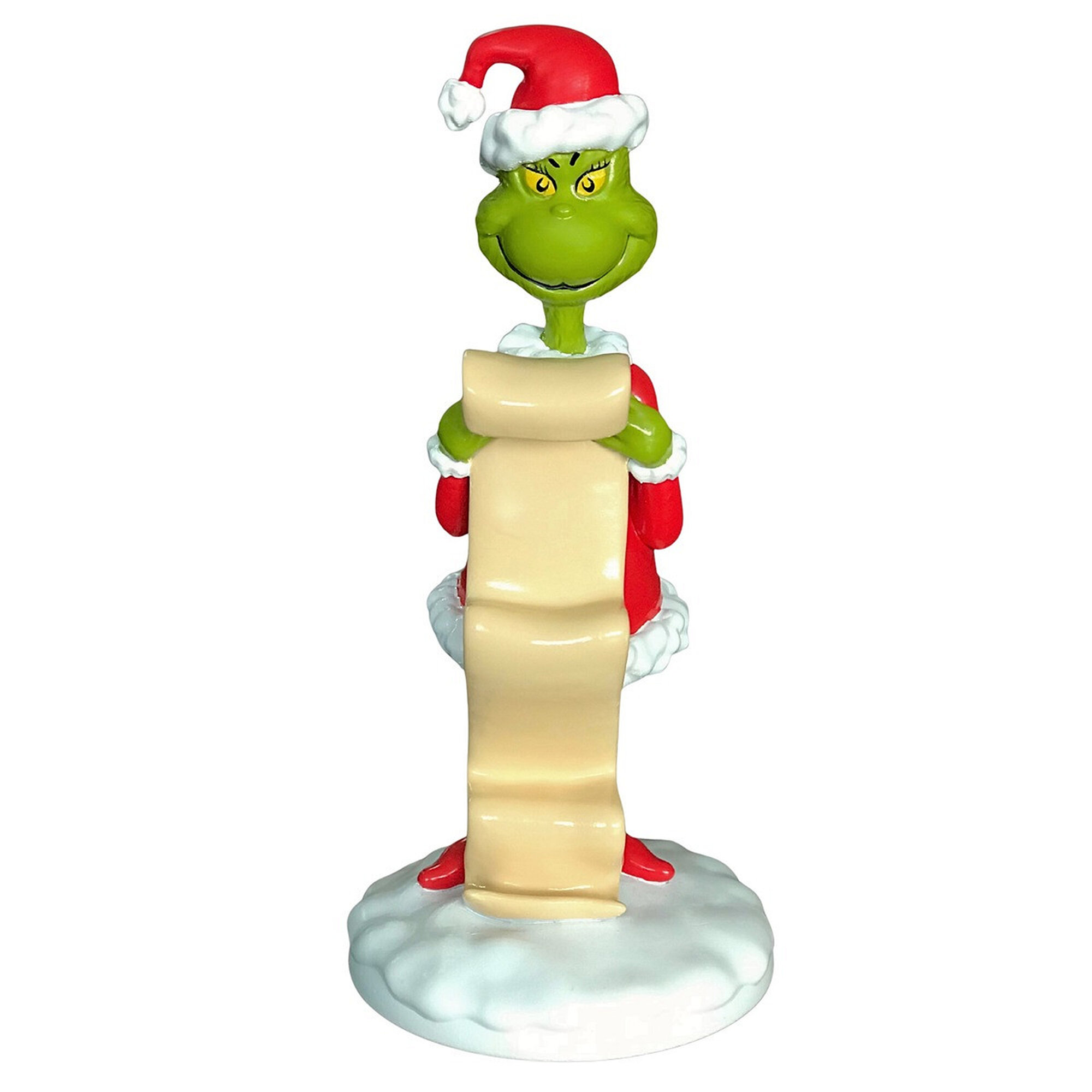 Seizoensgebonden 3D-Beeld - De Grinch met Wensenlijst