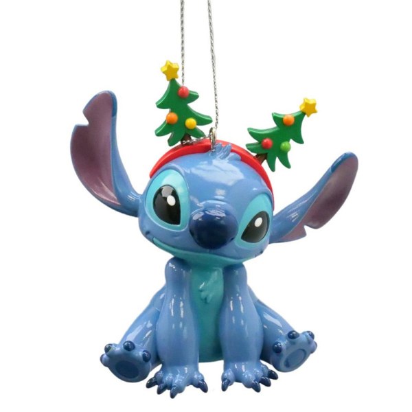 Disney - 3D Stitch Hangornament met kersthaarsband