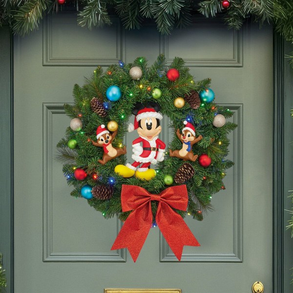 55 cm Disney Holiday Krans met LED-verlichting – Costco Exclusief