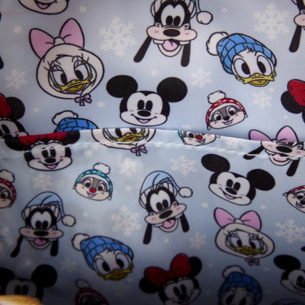 Mickey & Friends mini-rugzak met schaatsen en haarbandhouder - Disney Loungefly