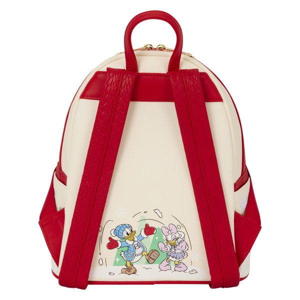 Mickey & Friends mini-rugzak met schaatsen en haarbandhouder - Disney Loungefly