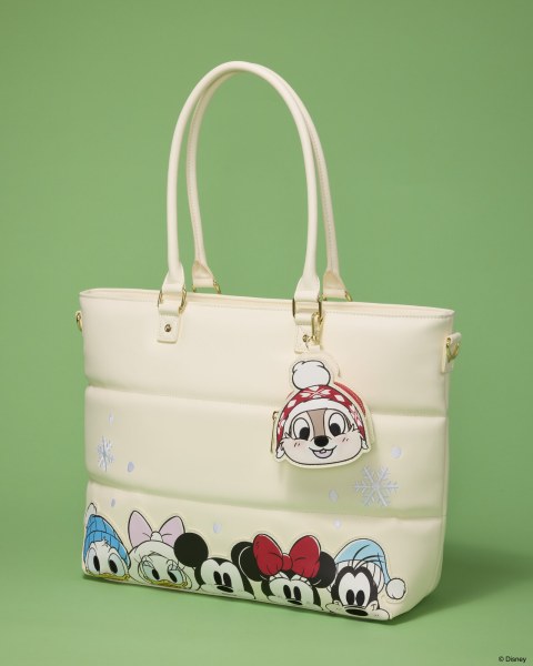 Mickey & Vrienden Puff Quilt Tote Bag - Disney Loungefly