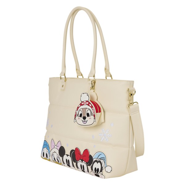 Mickey & Vrienden Puff Quilt Tote Bag - Disney Loungefly
