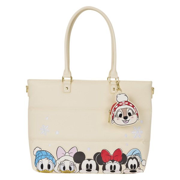 Mickey & Vrienden Puff Quilt Tote Bag - Disney Loungefly