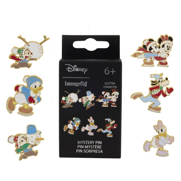 Mickey & Vrienden Winteractiviteiten Mystery Box Pin - Disney Loungefly
