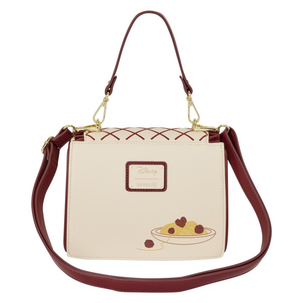 Lady en de Vagebond Spaghetti Dinner Charm Crossbodytas - Disney Loungefly