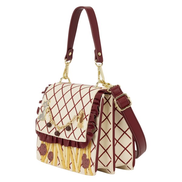 Lady en de Vagebond Spaghetti Dinner Charm Crossbodytas - Disney Loungefly