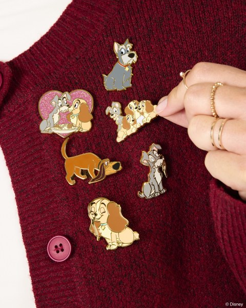 Speldje Mystery Box Lady en de Vagebond - Disney Loungefly