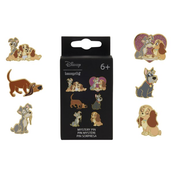 Speldje Mystery Box Lady en de Vagebond - Disney Loungefly