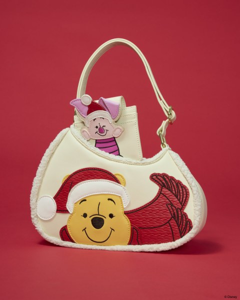 Winnie de Poeh & Knorretje Kerst Crossbody Tas - Disney Loungefly