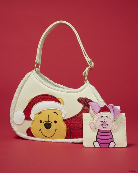 Winnie de Poeh & Knorretje Kerst Crossbody Tas - Disney Loungefly