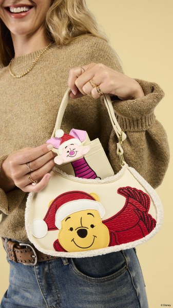 Winnie de Poeh & Knorretje Kerst Crossbody Tas - Disney Loungefly