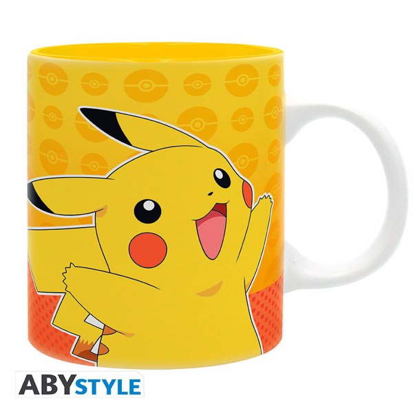 POKEMON - A5 Notitieboek + Mok 320 ml + Ansichtkaarten "Pikachu"