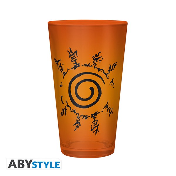NARUTO SHIPPUDEN - XXL Glas + Pin + Notitieboek Konoha Set
