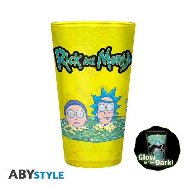 RICK AND MORTY - XXL Glas + Mok + 2 Onderzetters Set