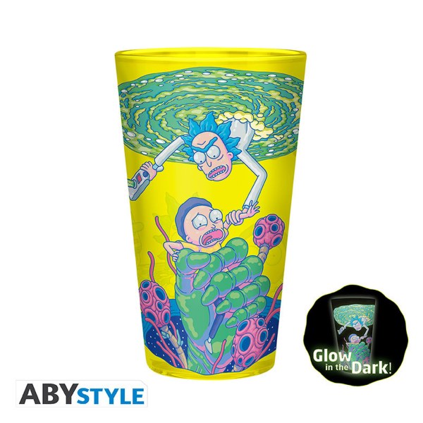 RICK AND MORTY - XXL Glas + Mok + 2 Onderzetters Set