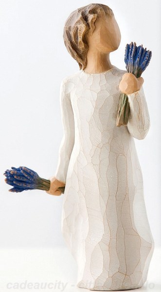 STATUETTE WILLOW TREE LAVENDER GRACE
