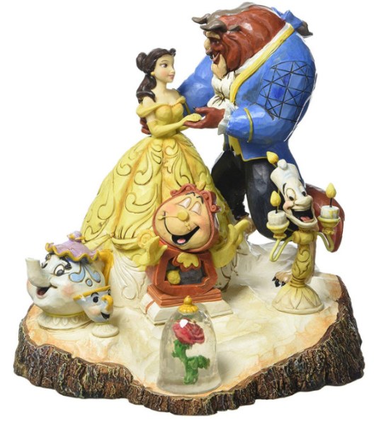 SCHOONHEID EN HET BEEST DISNEY TRADITIONS JIM SHORE