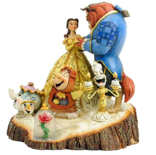 SCHOONHEID EN HET BEEST DISNEY TRADITIONS JIM SHORE