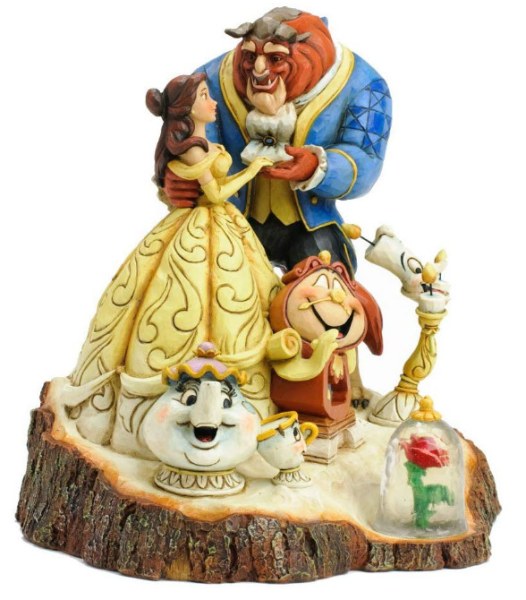 SCHOONHEID EN HET BEEST DISNEY TRADITIONS JIM SHORE