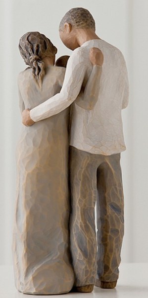 WIJ ZIJN MET DRIE WILLOW TREE FIGUUR