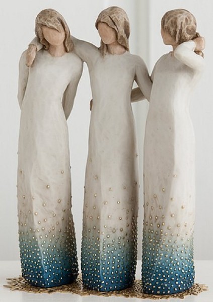 WILLOW TREE BY MY SIDE FIGURE (FRIENDS AND SISTERS)
