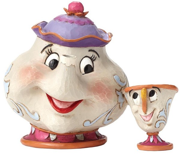 MEVROUW POTTS EN ZIP DISNEY TRADITIONS