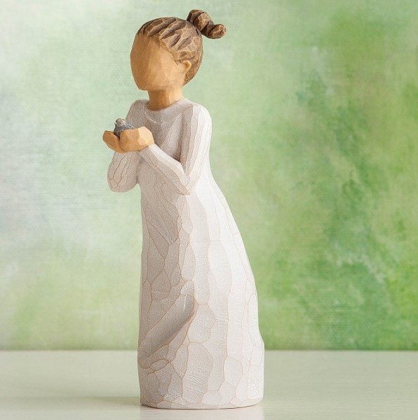 WILLOW TREE FIGURINE BESCHERMING EN STEUN