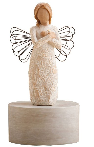 MUZIEKDOOS ENGEL HERINNERING WILLOW TREE