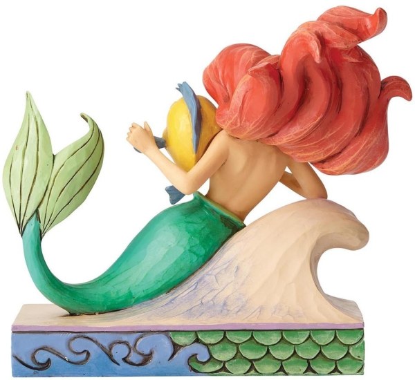 DISNEY TRADITIONS ARIEL EN FLOUNDER FIGUUR