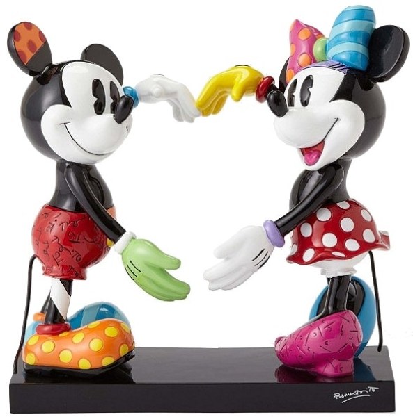 MICKEY EN MINNIE VORMEN EEN HART DISNEY BRITTO