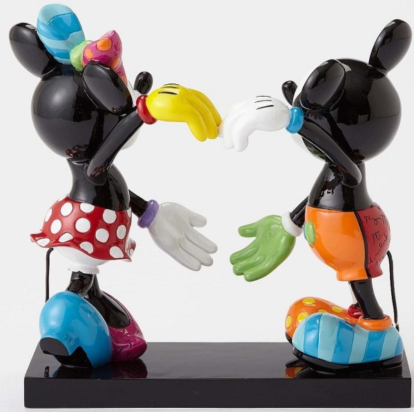 MICKEY EN MINNIE VORMEN EEN HART DISNEY BRITTO