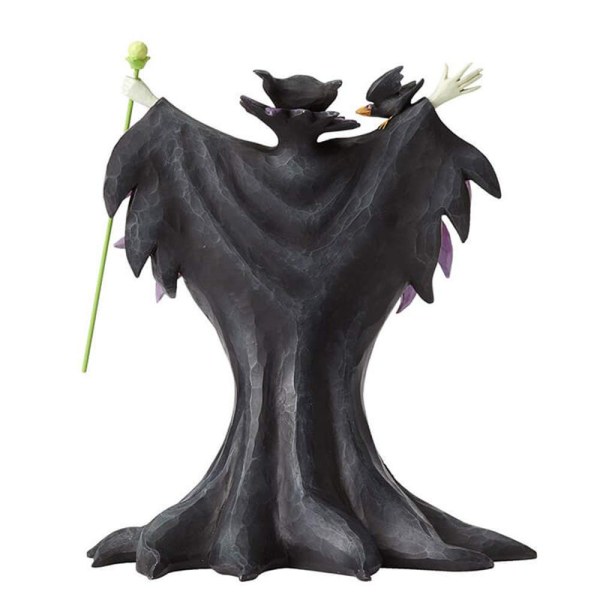 MALEFICENT MET SCÈNE GEBEELD OP HAAR DISNEY TRADITIONS JURK